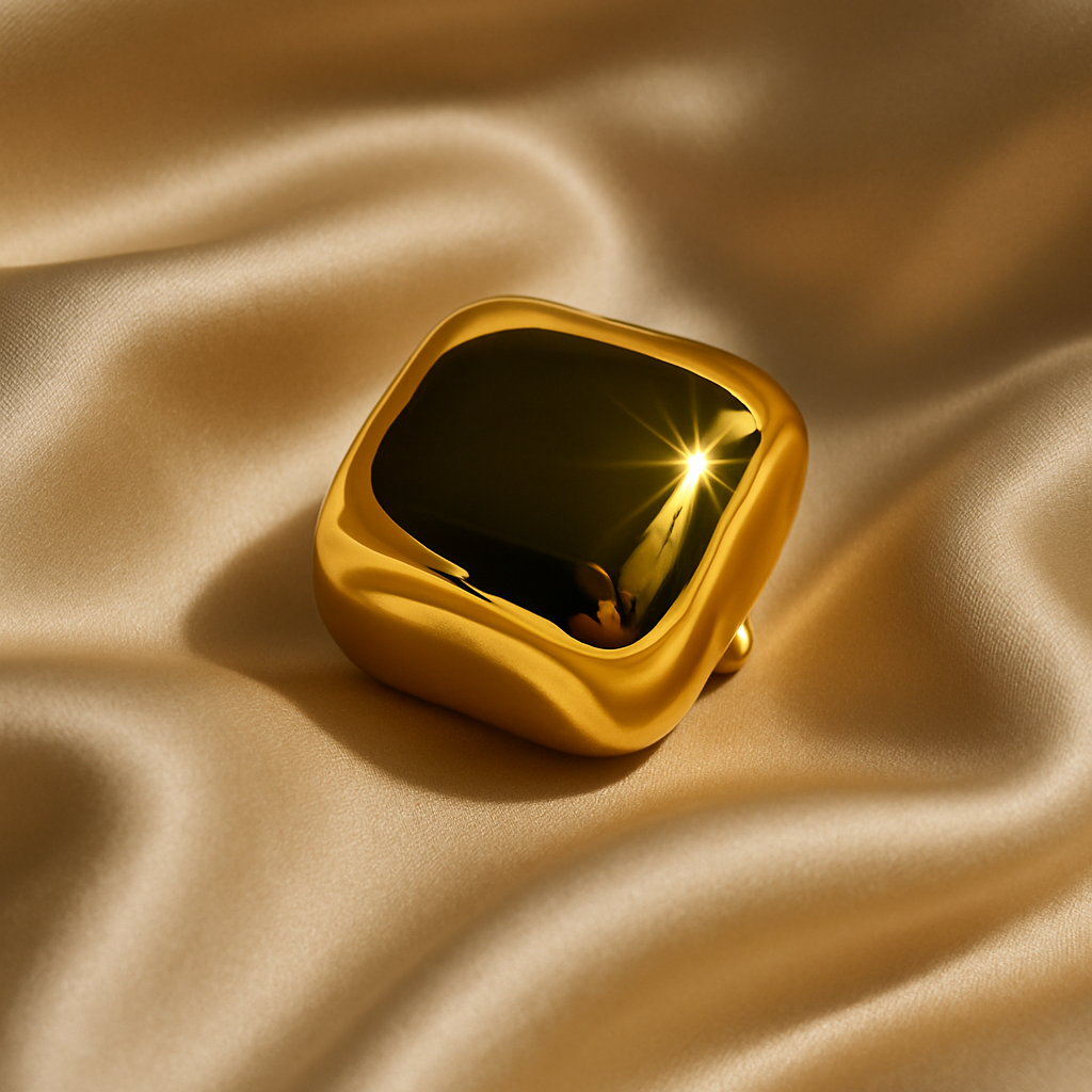 Golden Bold Ring_ChicaChica
