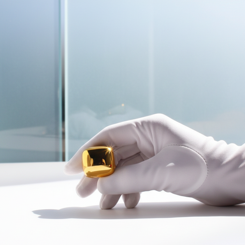 Golden Bold Ring_ChicaChica