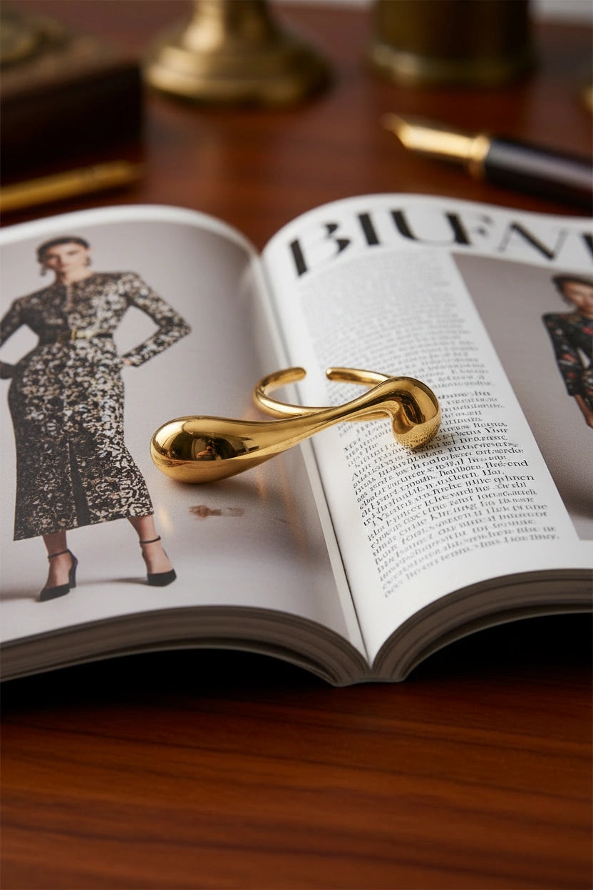 Golden Cascade Ring_ChicaChica