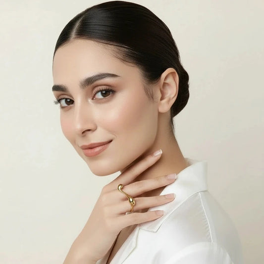 Golden Cascade Ring_ChicaChica