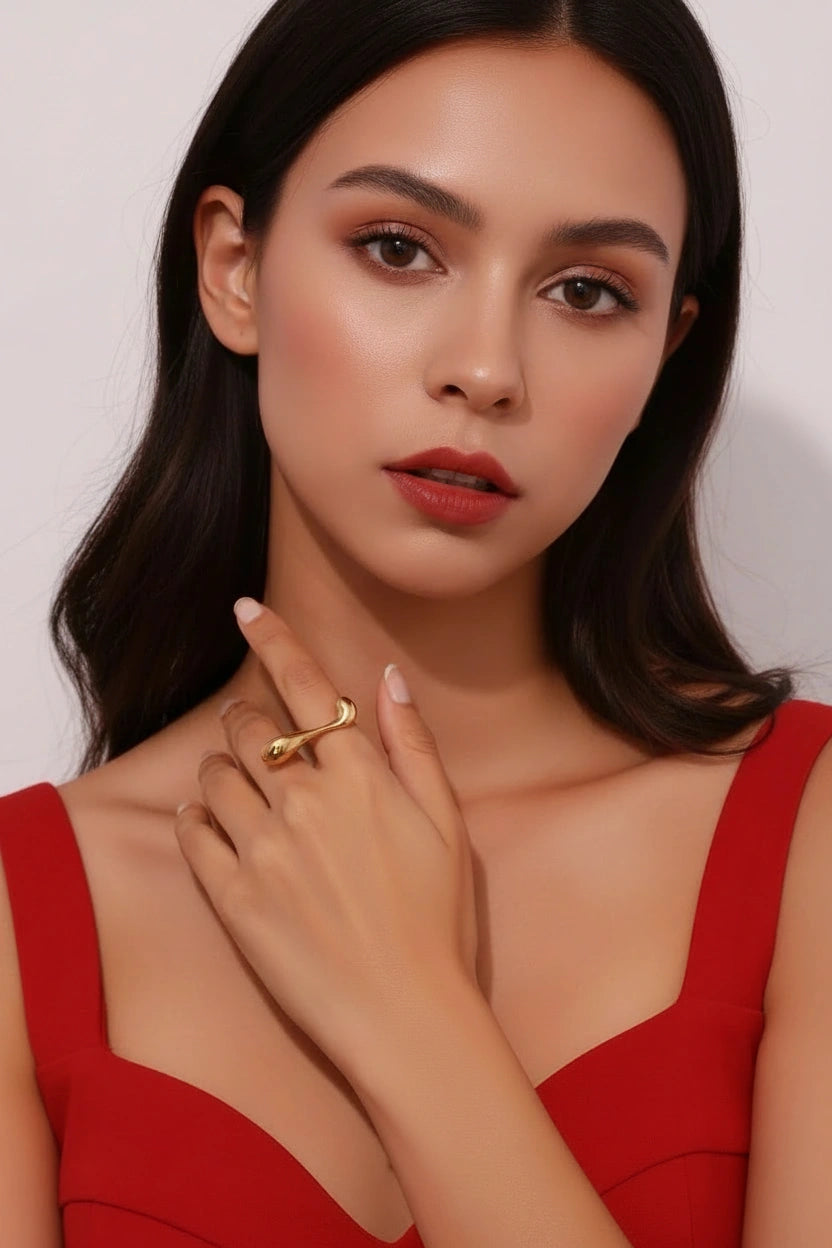 Golden Cascade Ring_ChicaChica