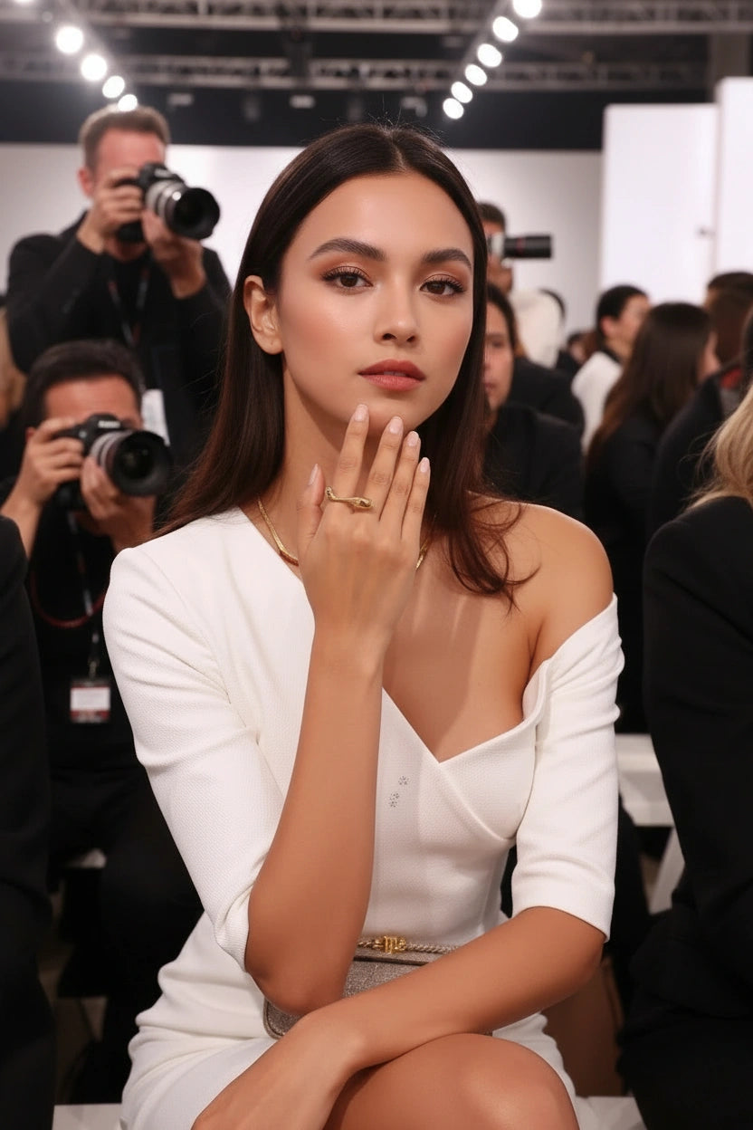 Golden Cascade Ring_ChicaChica