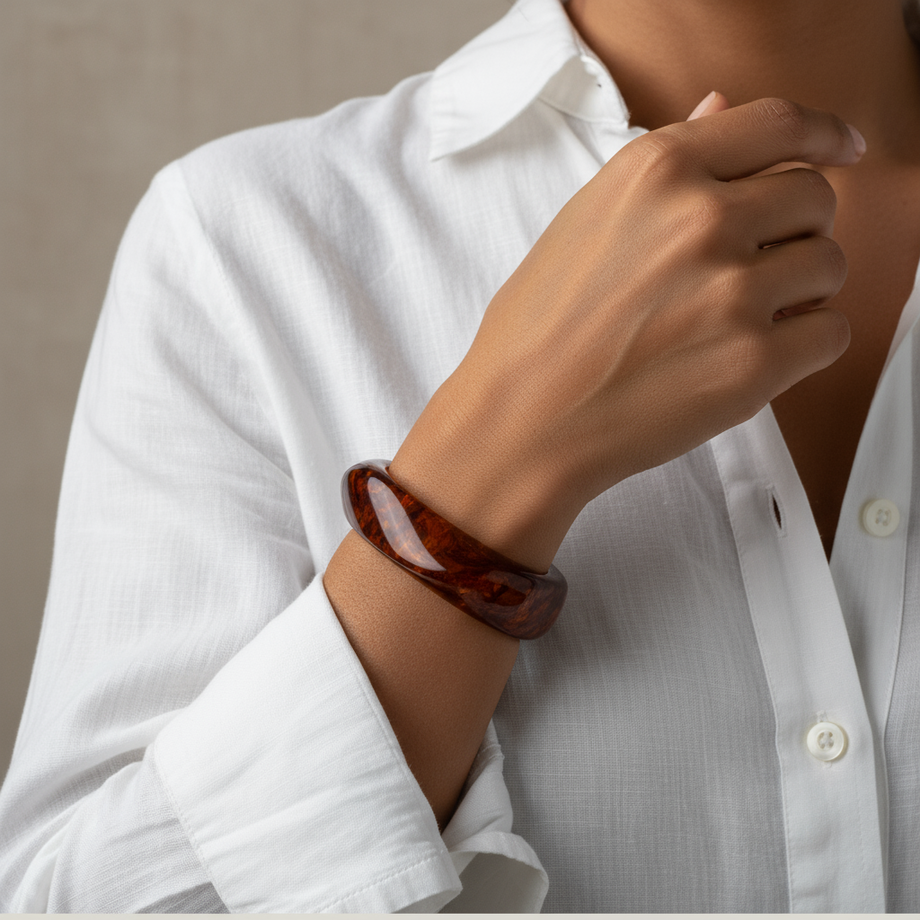 Golden Ember Bangle_ChicaChica