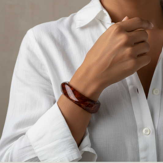 Golden Ember Bangle_ChicaChica