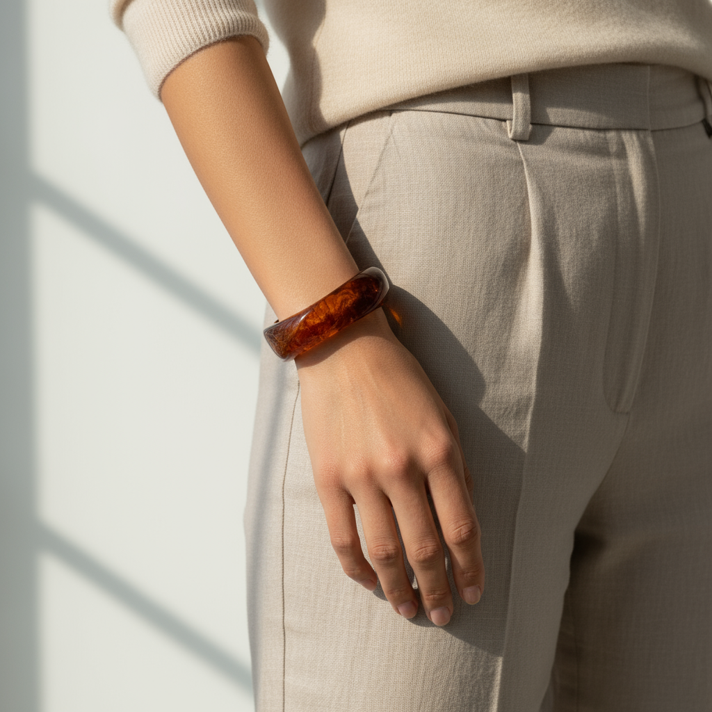 Golden Ember Bangle_ChicaChica