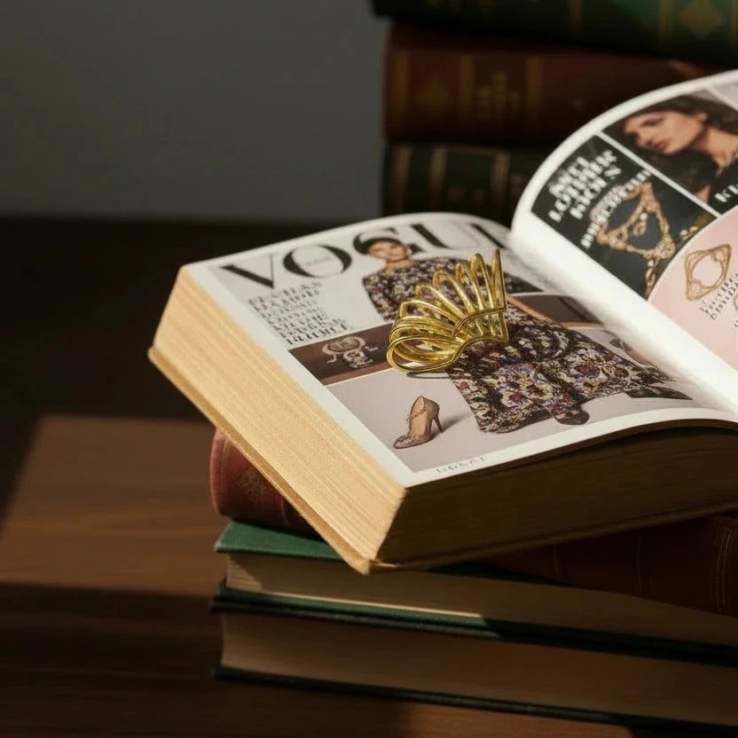  Golden Horizon Ear Cuff_ChicaChica