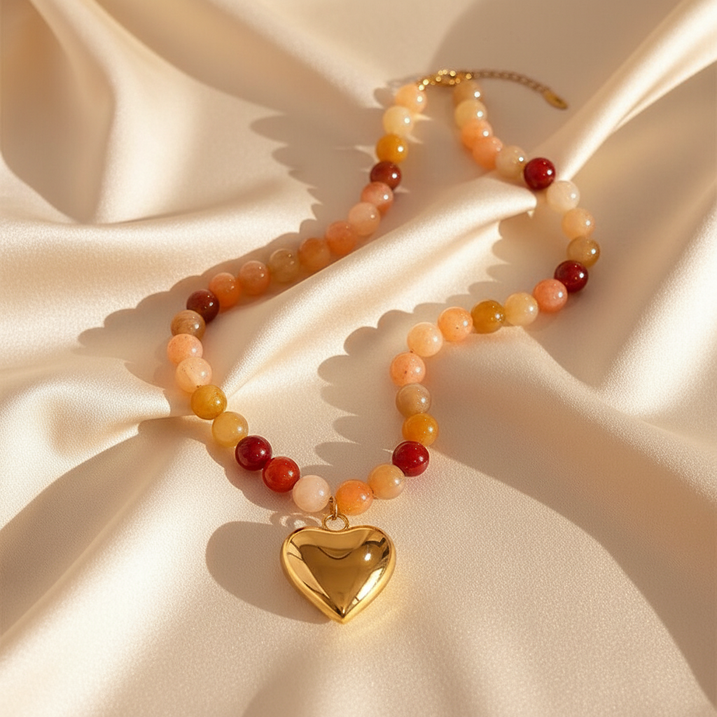 Heart of Terra Necklace_ChicaChica