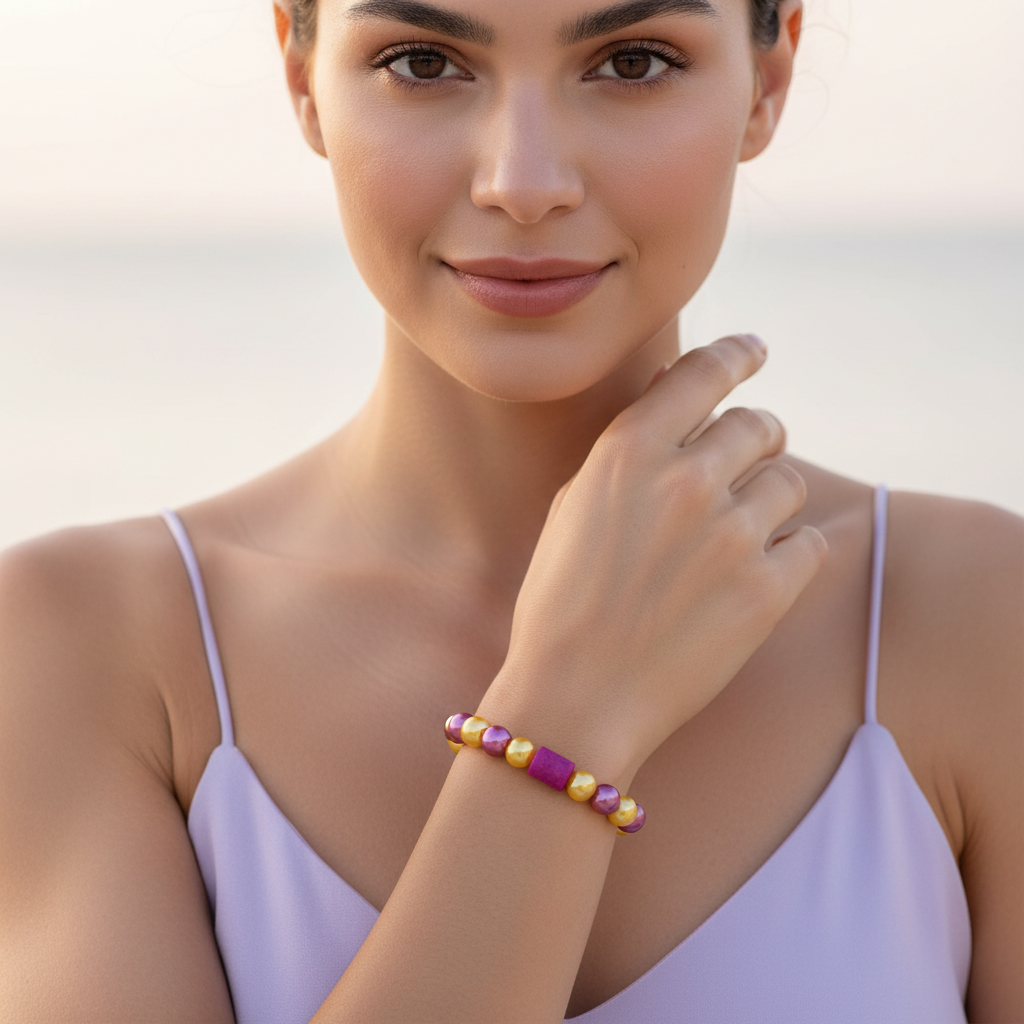 Lavender Royale Bracelet-ChicaChica