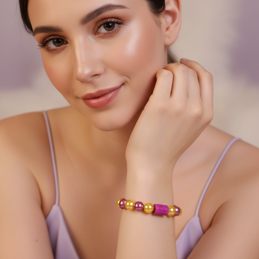 Lavender Royale Bracelet-ChicaChica