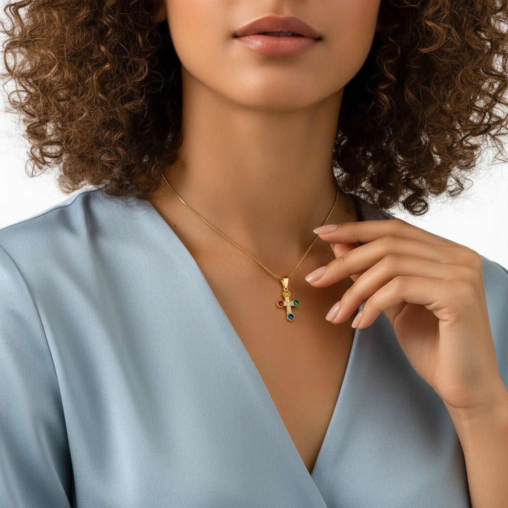 Light of Faith Cross – Spectrum-ChicaChica