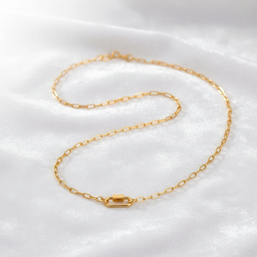  Link Balance Necklace_ChicaChica