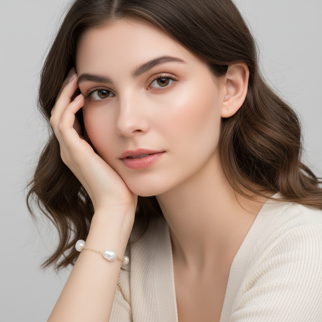 Lumière Pearl Bracelet_ChicaChica