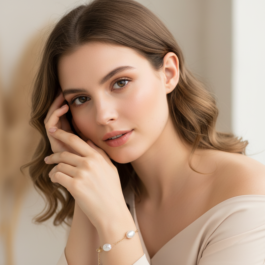 Lumière Pearl Bracelet_ChicaChica