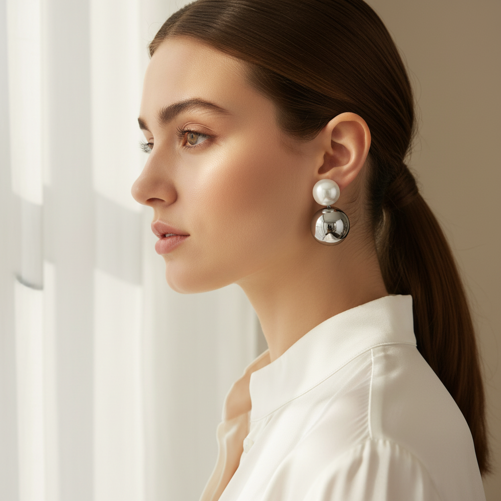 Lustra Drop Earrings_ChicaChica