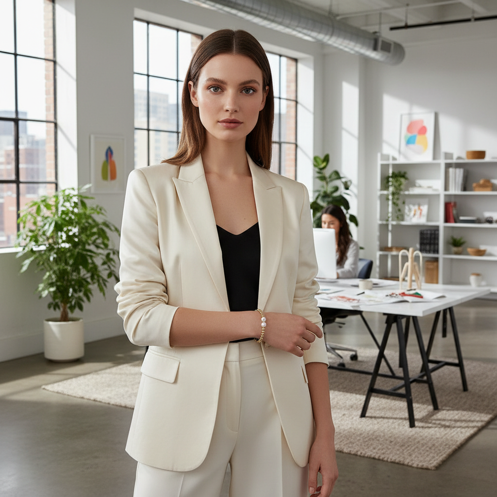 Lustre Pearl Duo Bracelet_ChicaChica