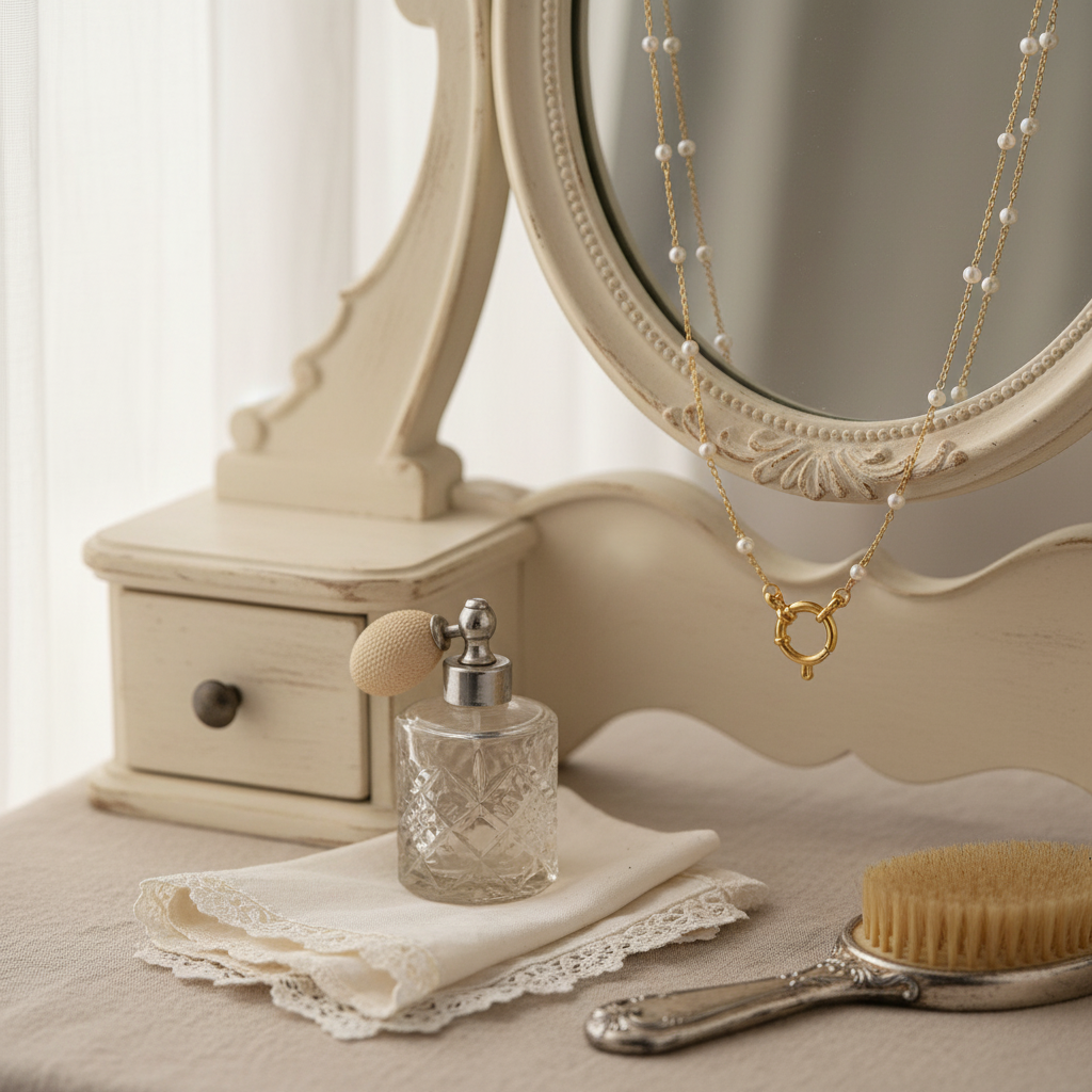 Pearl Axis Necklace_ChicaChica