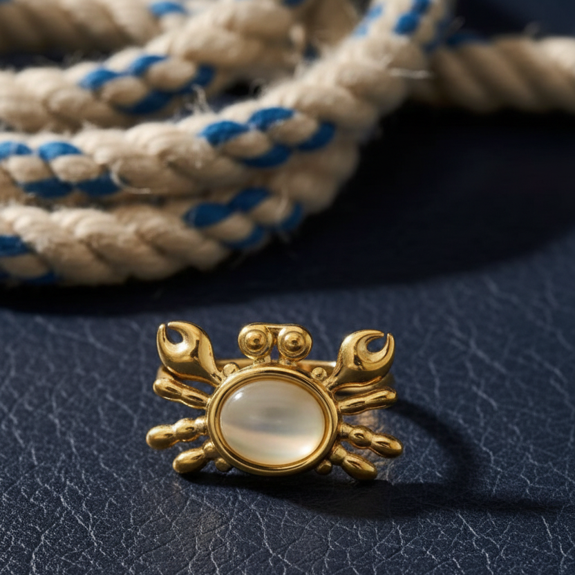 Pearl Tide Ring - White_ChicaChica