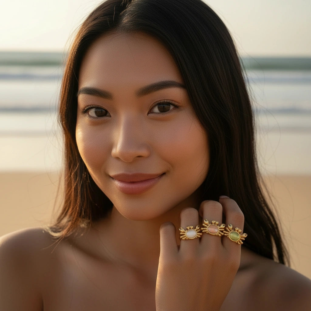 Pearl Tide Ring - White_ChicaChica