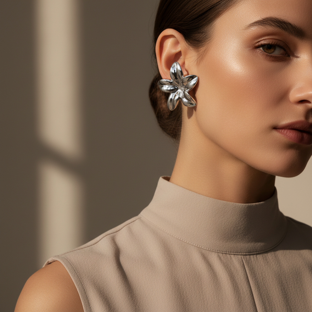 Petal Glow Earrings_ChicaChica