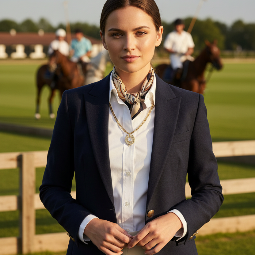 Prairie Horseshoe Necklace_ChicaChica