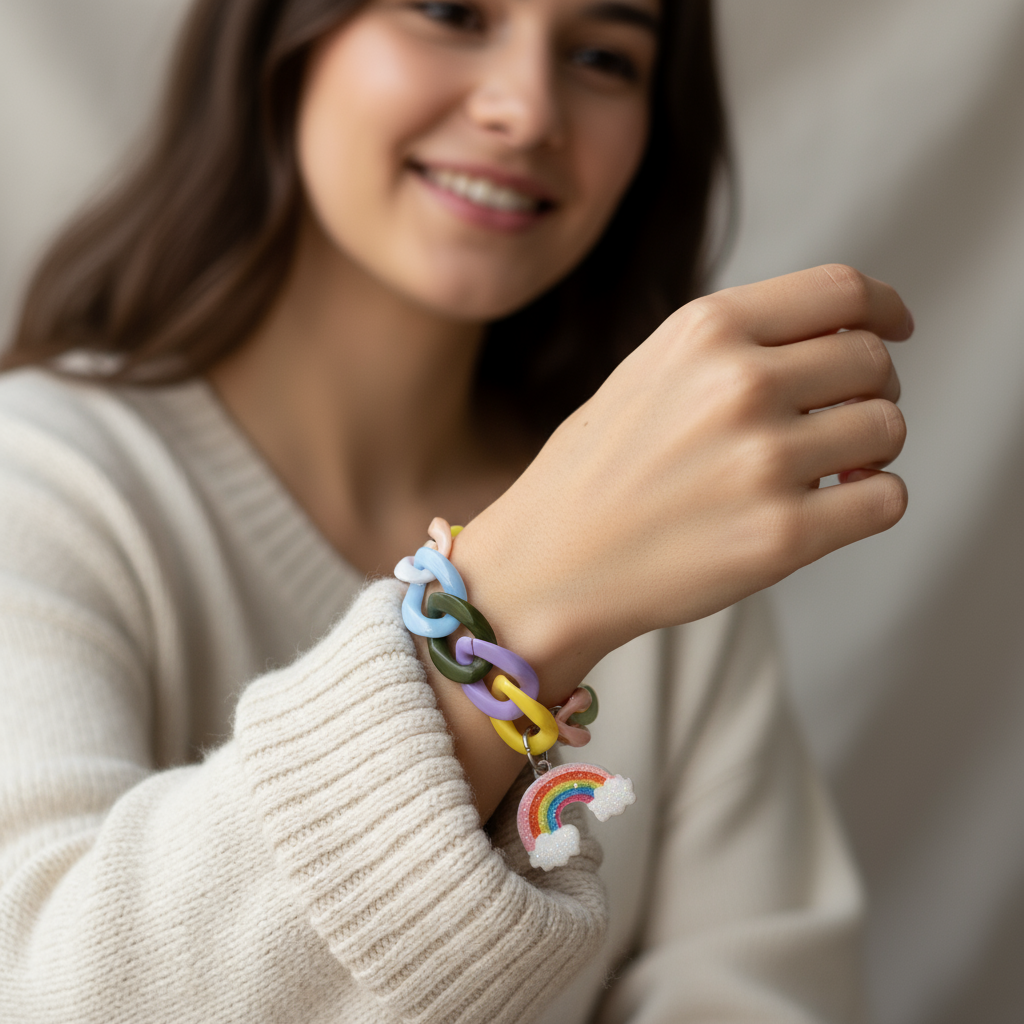 Rainbow Joy Bracelet_ChicaChica