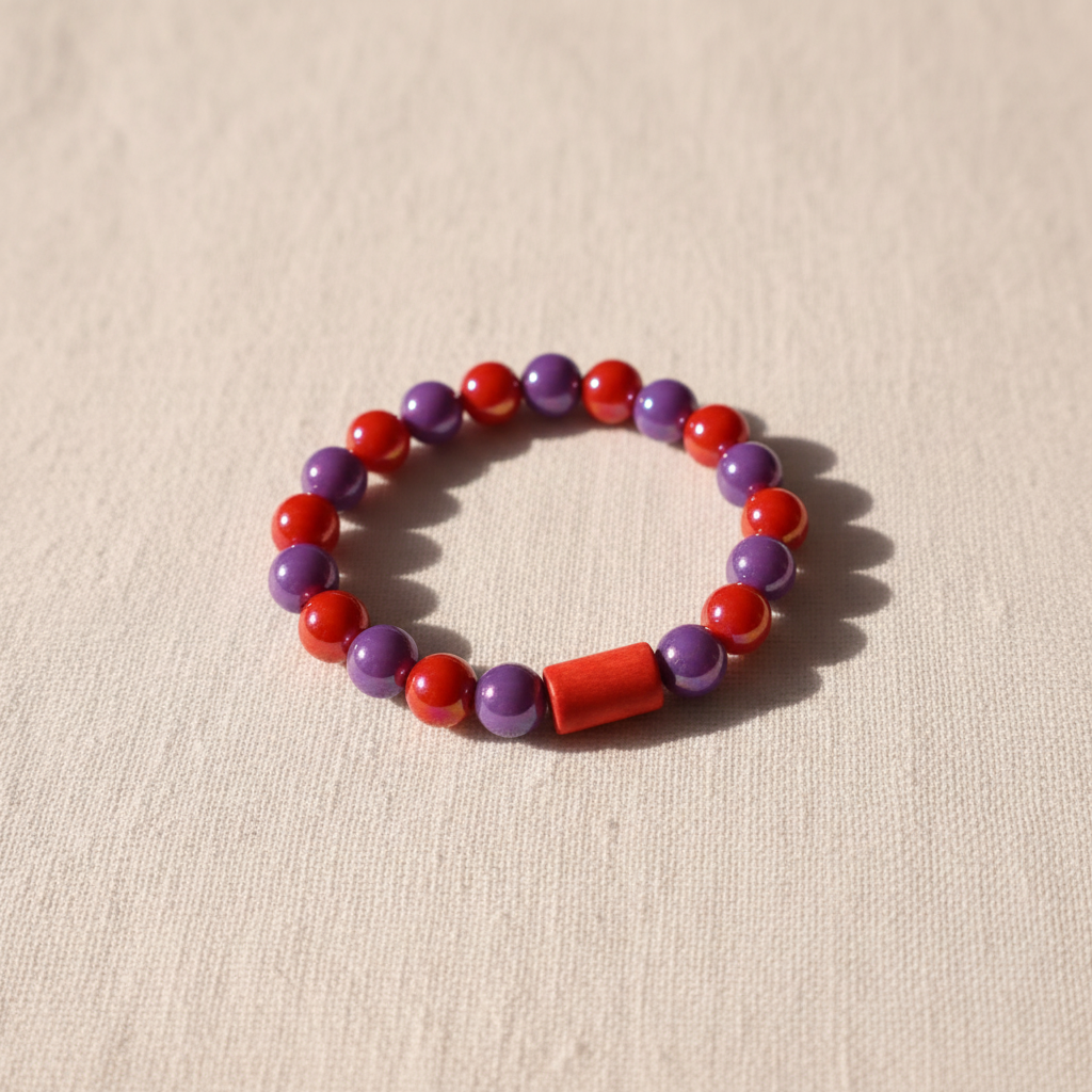 Ruby Orchid Bracelet-ChicaChica