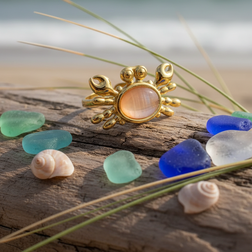 Ruby Pinch Ring_ChicaChica