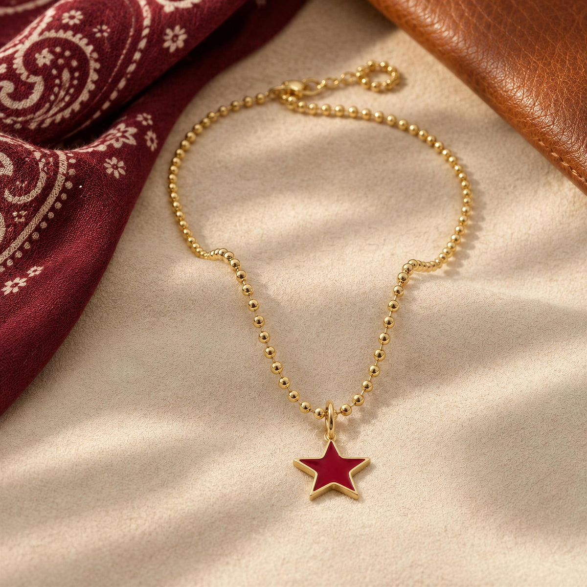 Scarlet Star Necklace