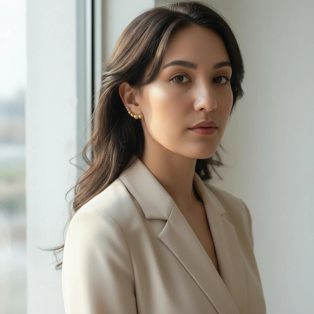  Solar Sweep Crawler Earrings-ChicaChica