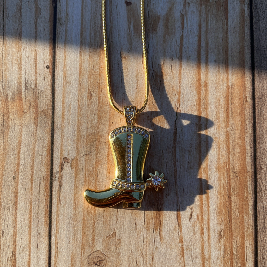 Starlight Boot Necklace_ChicaChica
