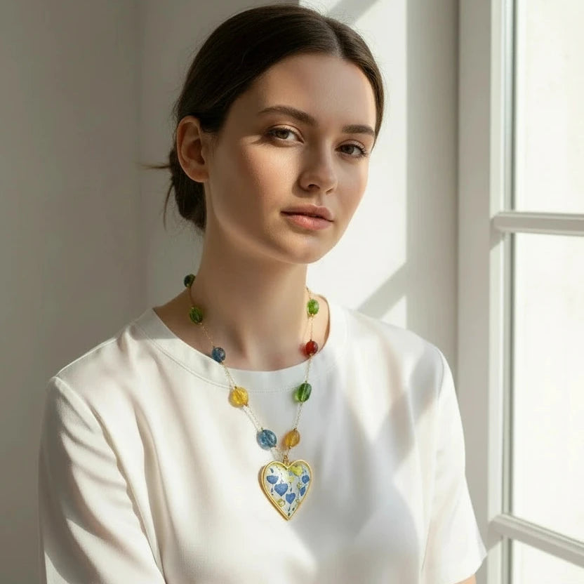 Sunlit Love Necklace_ChicaChica