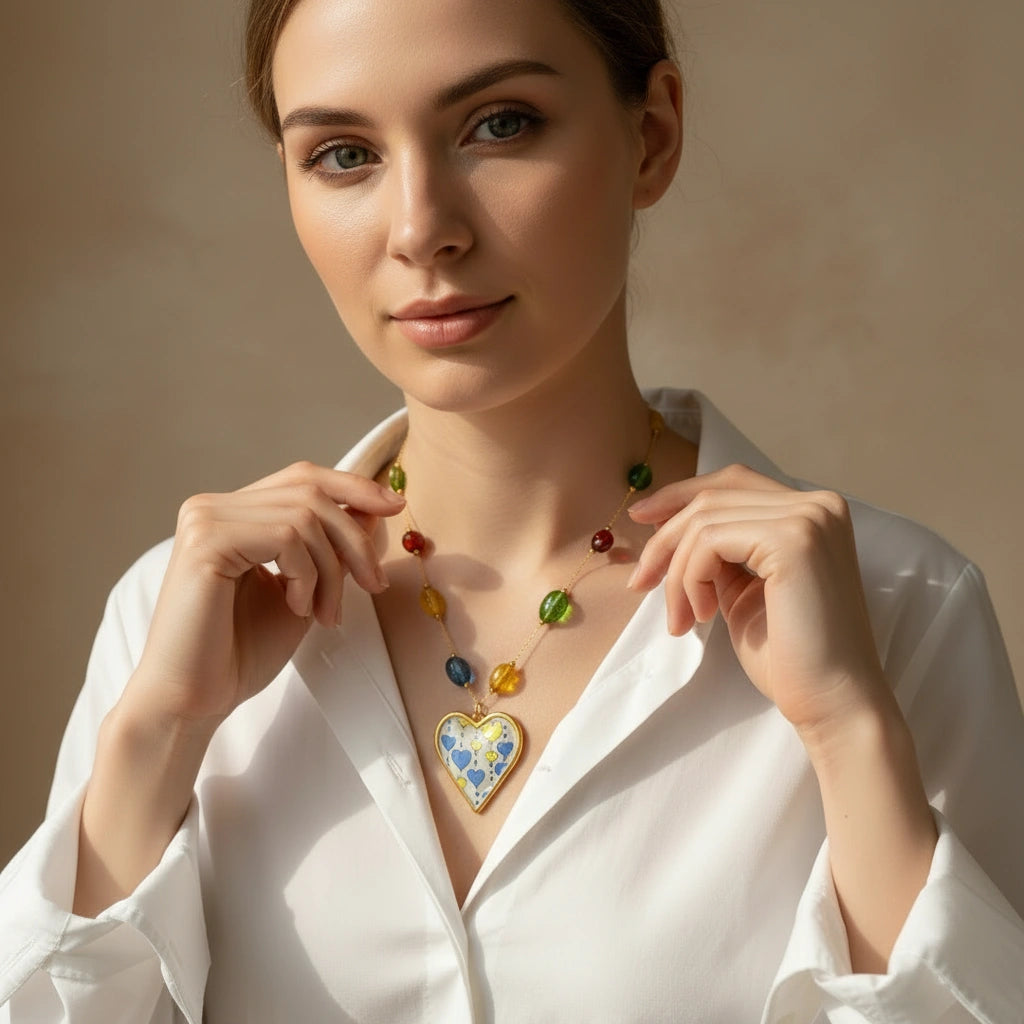 Sunlit Love Necklace_ChicaChica