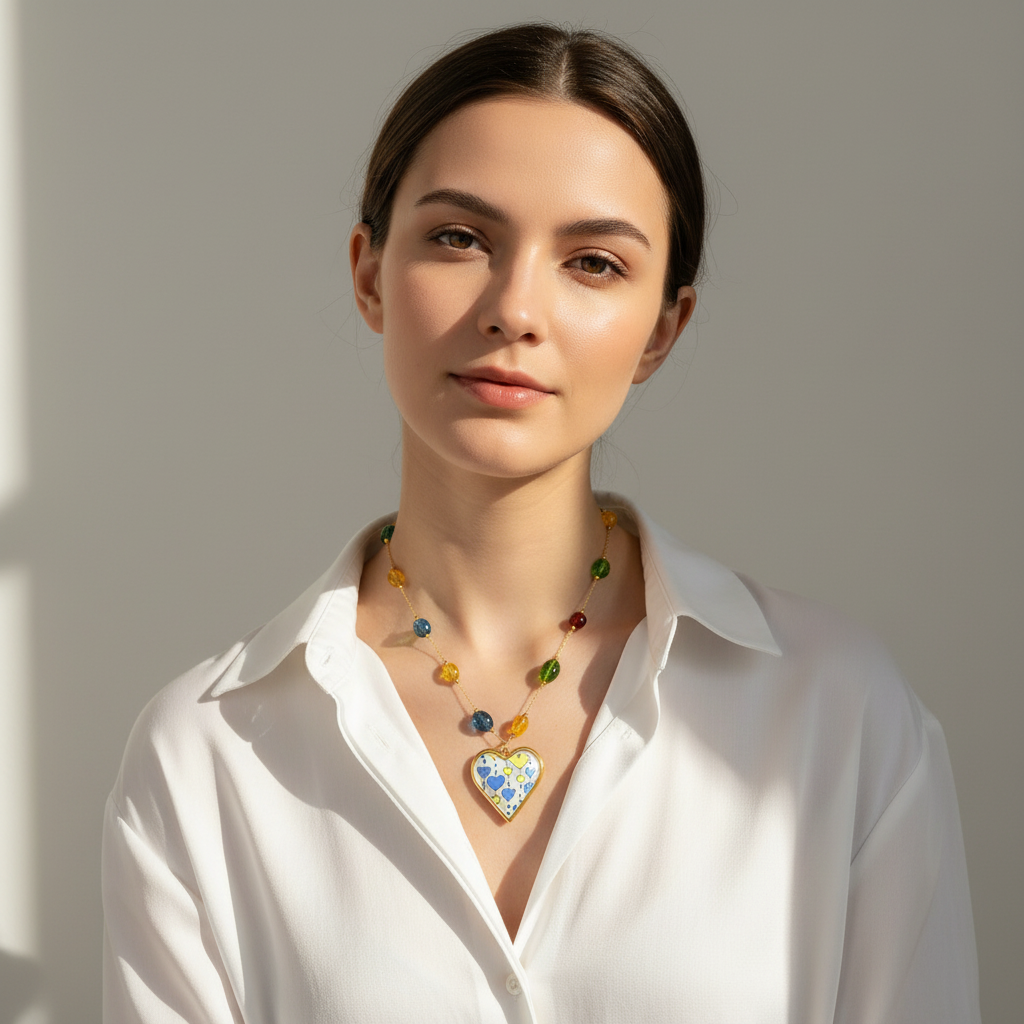 Sunlit Love Necklace_ChicaChica