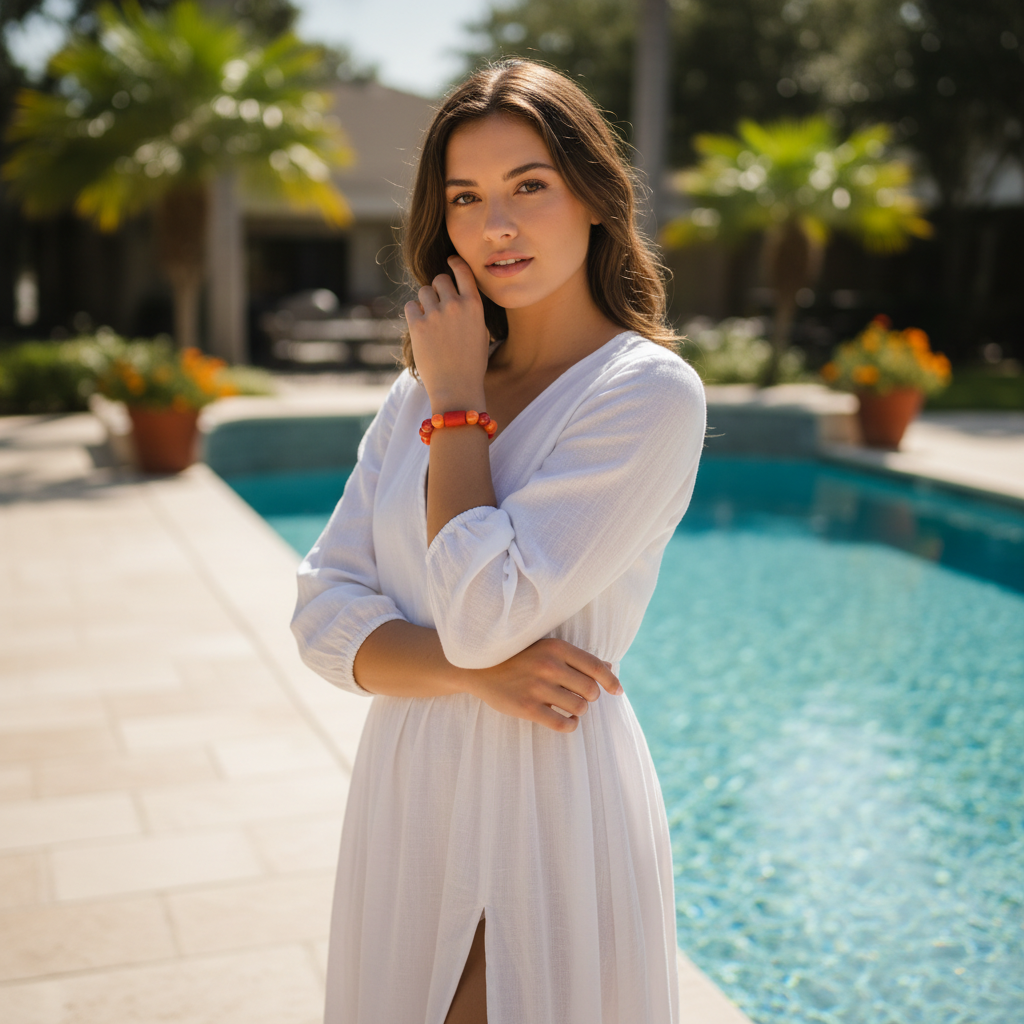 Sunset Sorbet Bracelet_ChicaChica