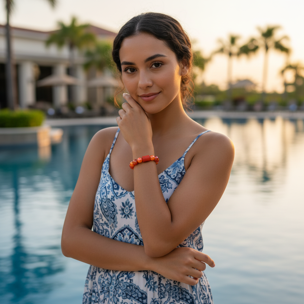 Sunset Sorbet Bracelet_ChicaChica