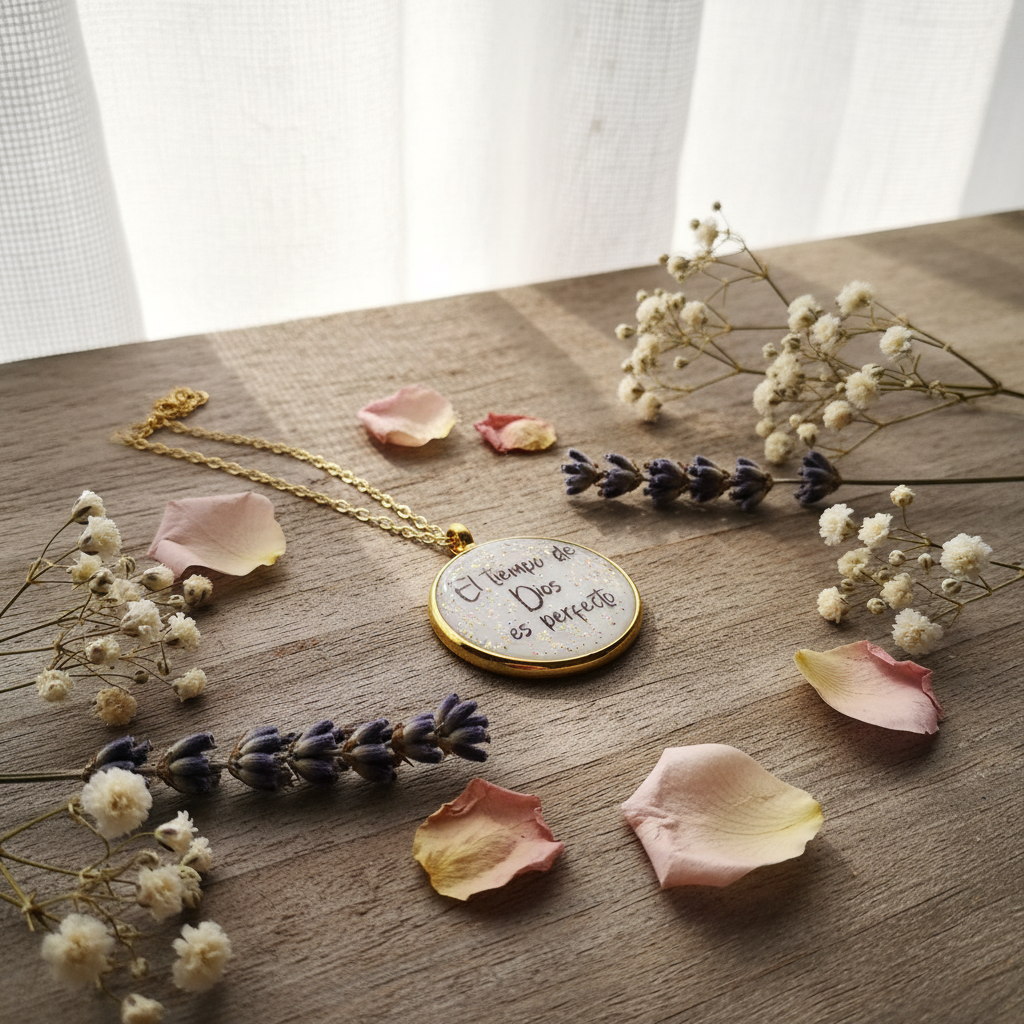 Tiempo de Dios Necklace_ChicaChica