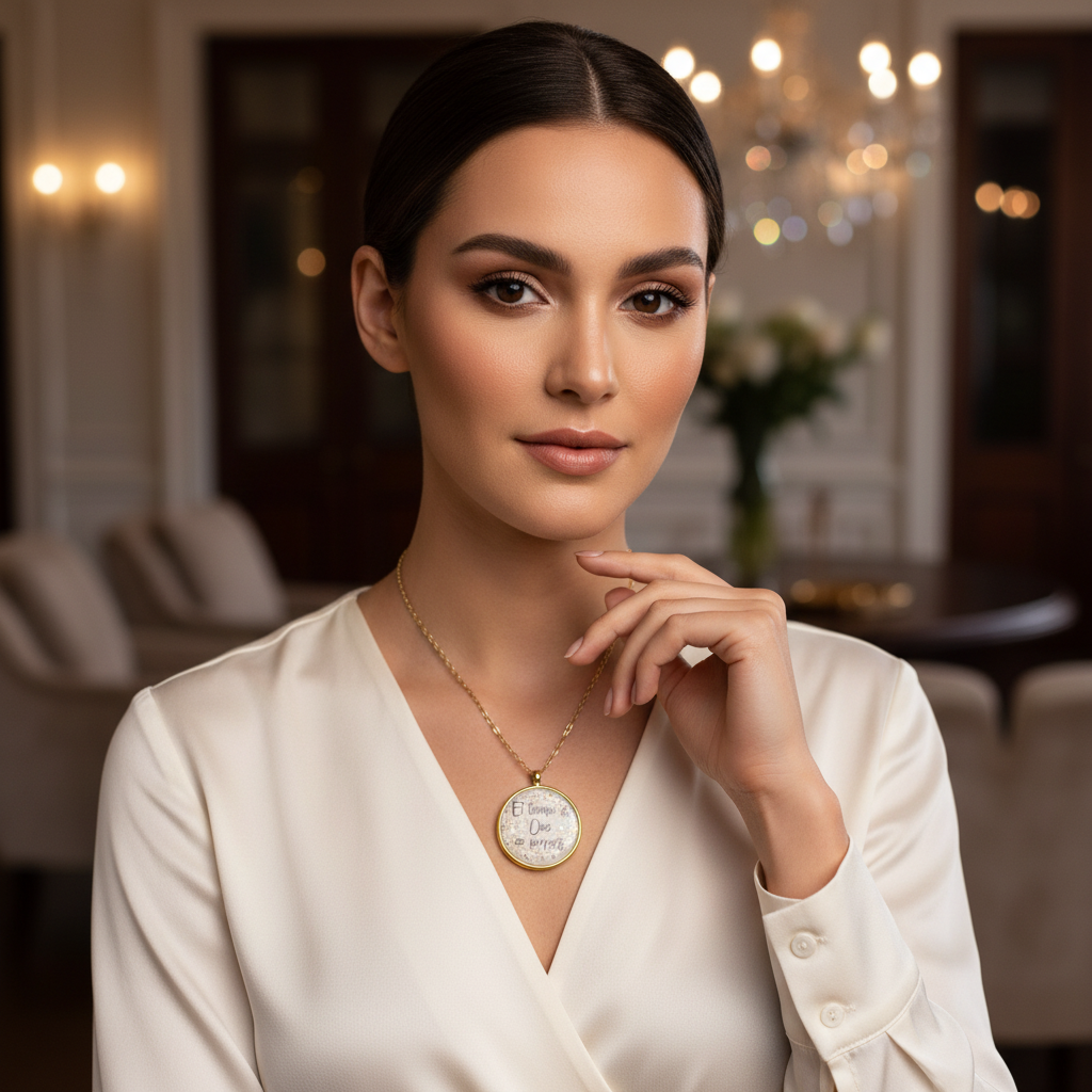 Tiempo de Dios Necklace_ChicaChica