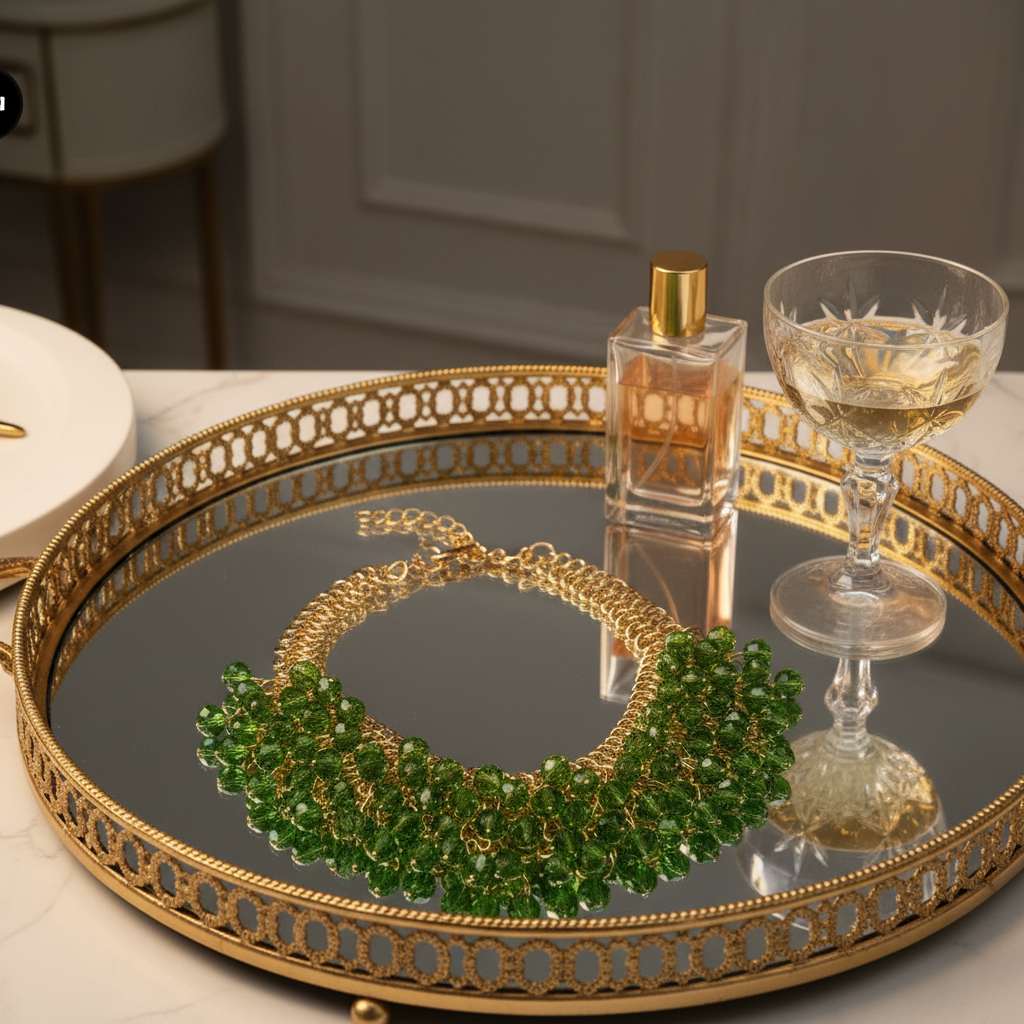 Verdant Splash Necklace_ChicaChica