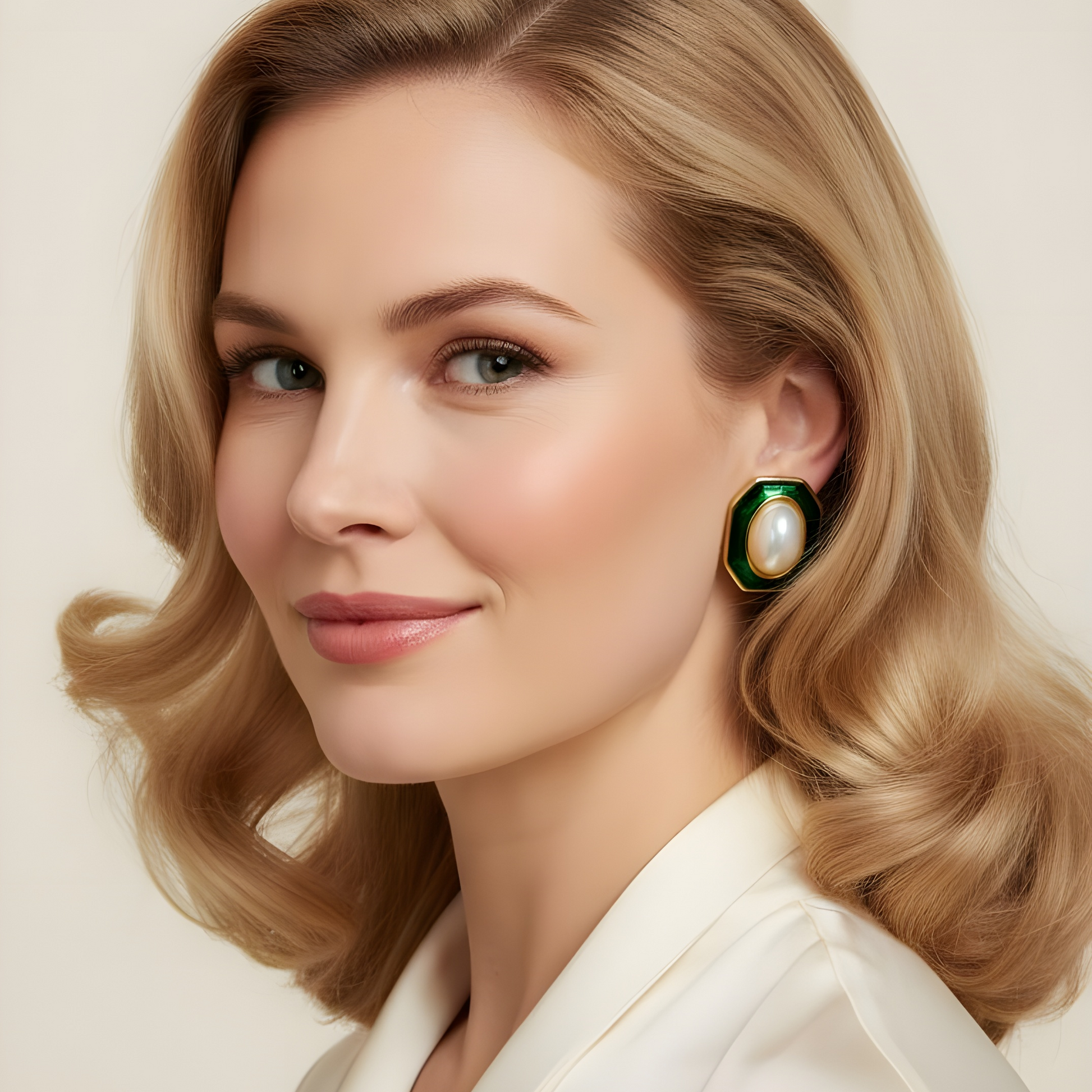 Vintage Verde Earrings_ChicaChica