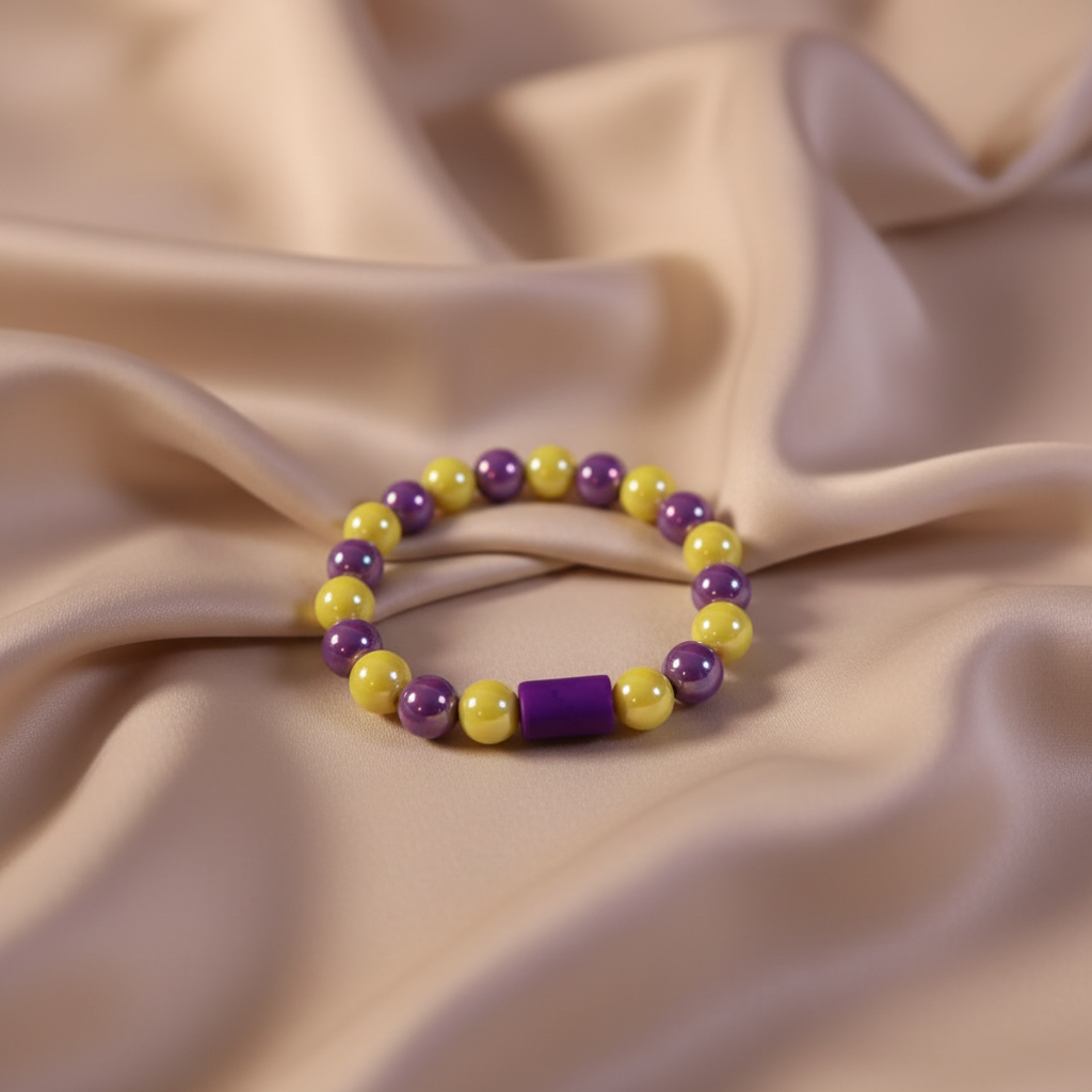 Violet Sunshine Bracelet_ChicaChica