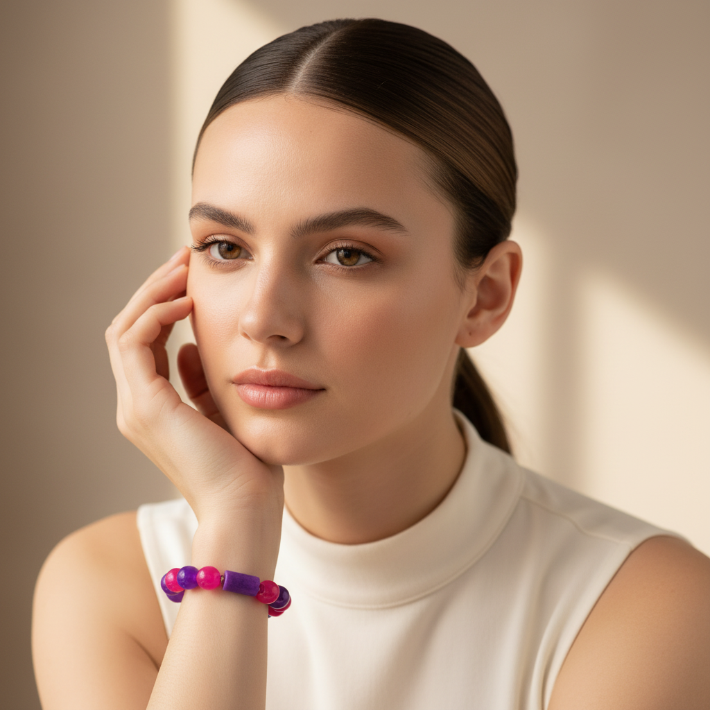 Wildberry Glow Bracelet_ChicaChica