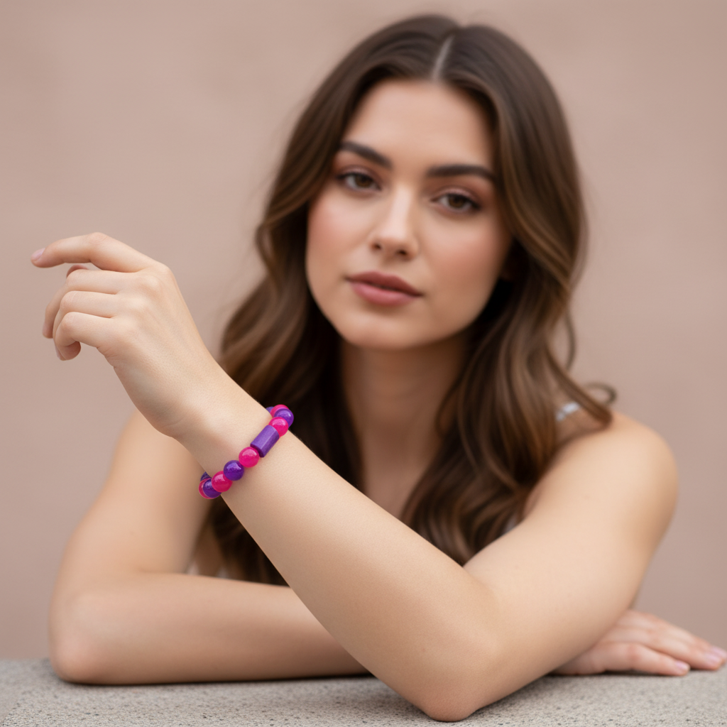 Wildberry Glow Bracelet_ChicaChica