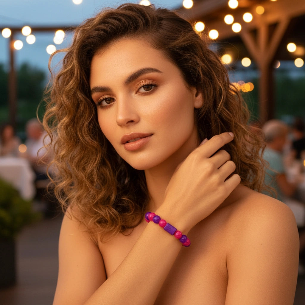 Wildberry Glow Bracelet_ChicaChica