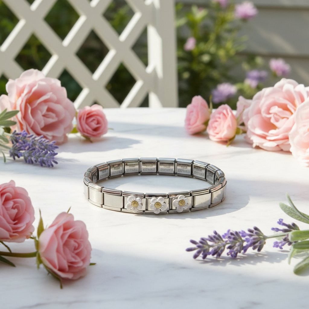 Gardenia Bloom Bracelet _ChicaChica