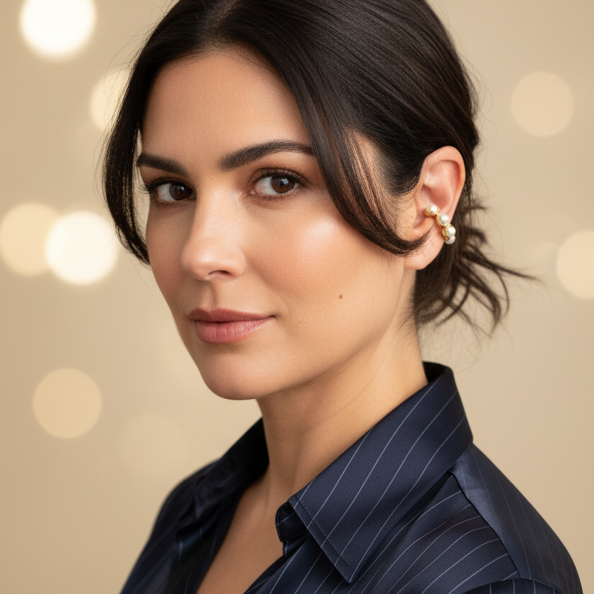 Celestial Pearl Cuff