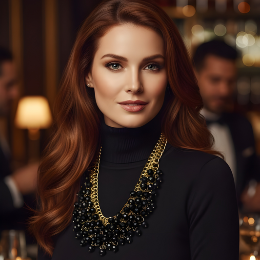 Obsidian Mist Necklace