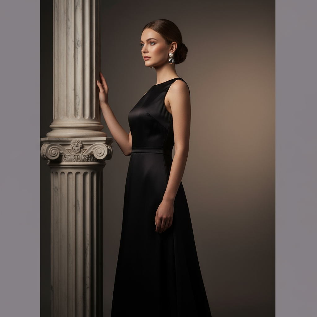 Lustra Drop Earrings - Silver & White