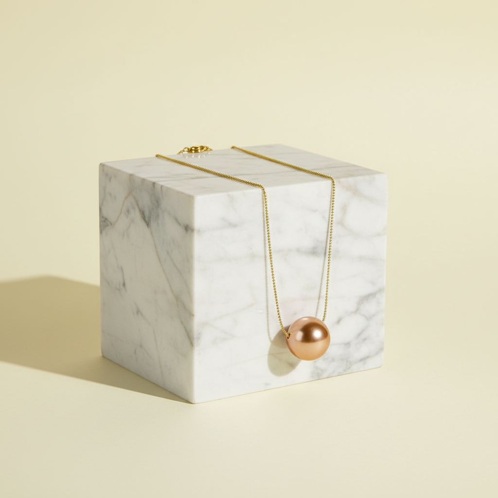 Caramelo Petite Sphere Necklace