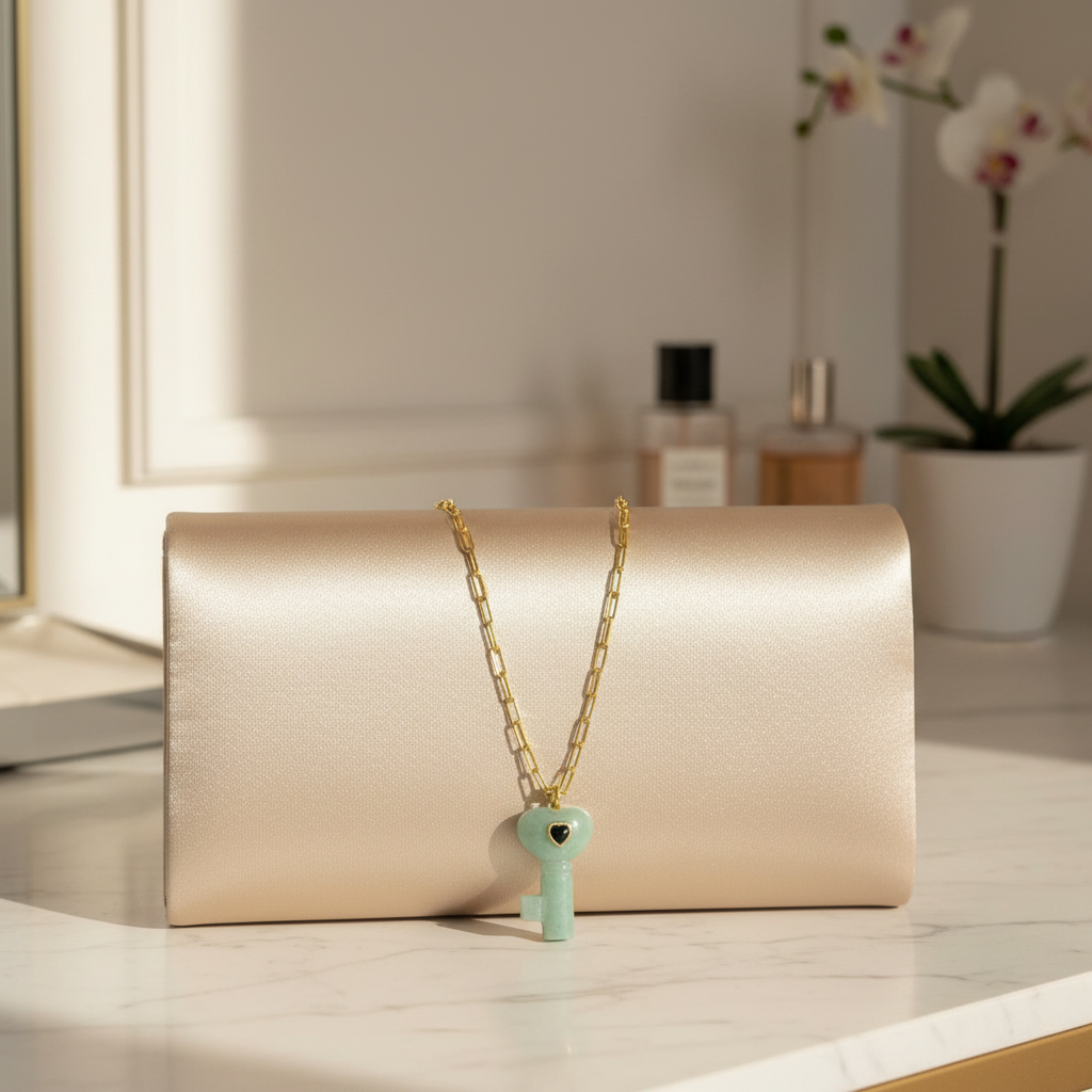 La Vita Key — Verde Necklace