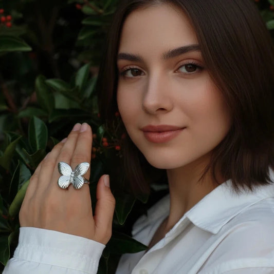 Forever Flutter Ring - Silver